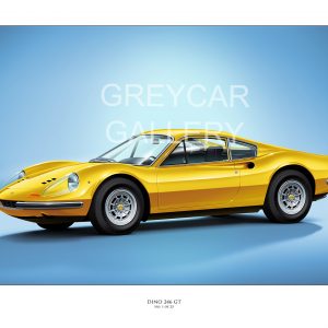 Ferrari Dino Print Yellow_ Greycar WATERMARKED (003)