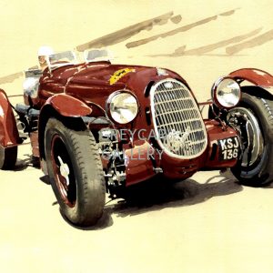 Alfa Romeo 8C roadster.-ink