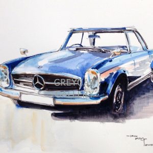 Mercedes Benz 280SL-ink